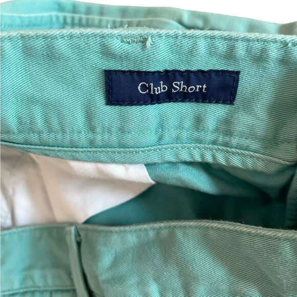 Vineyard Vines By Shep and Ian Club Short Cotton Twill Mens Size 38 in Sea Green - Picture 6 of 10